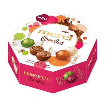 Kẹo Socola Merci lovelies Creamy, hộp hồng185g 415x350