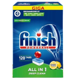 vien rua bat finish all in one 120